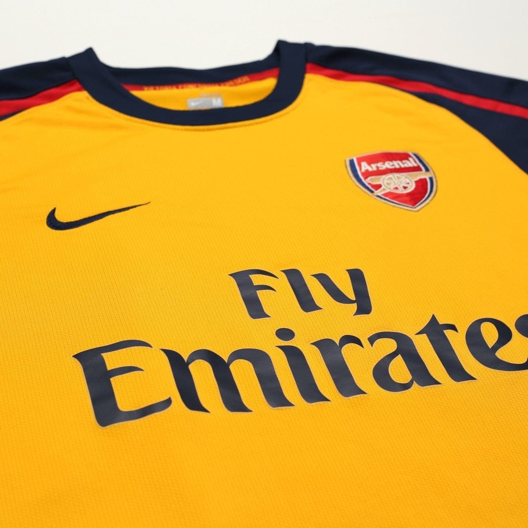 2008/09 Arshavin #23 Arsenal Vintage Nike Away Football Shirt (M)