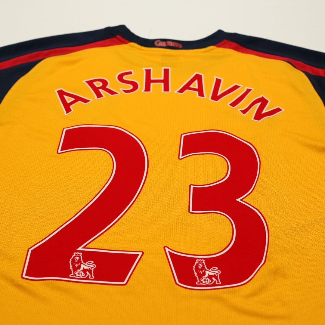 2008/09 Arshavin #23 Arsenal Vintage Nike Away Football Shirt (M)