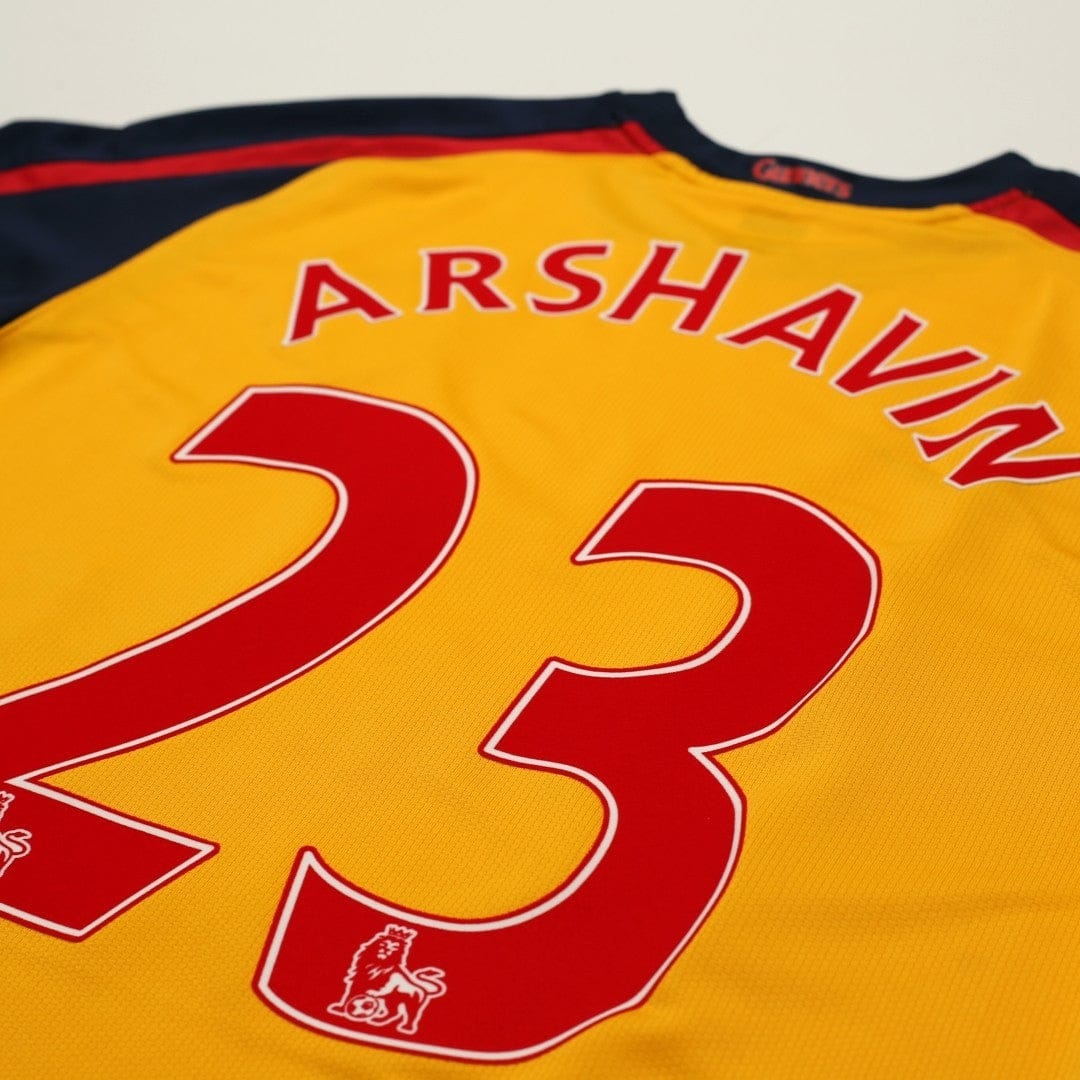 2008/09 Arshavin #23 Arsenal Vintage Nike Away Football Shirt (M)