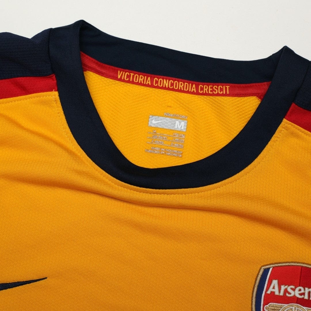 2008/09 Arshavin #23 Arsenal Vintage Nike Away Football Shirt (M)