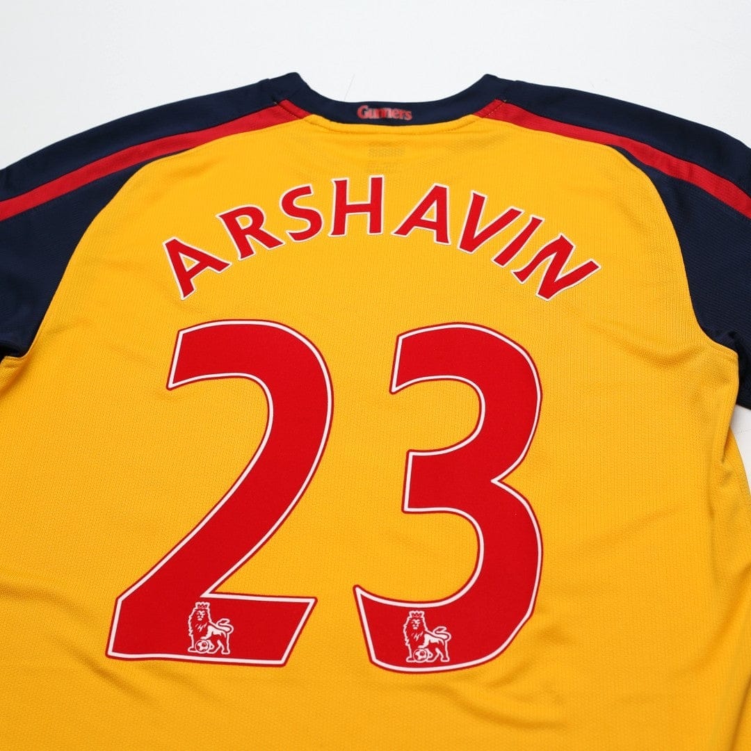 2008/09 Arshavin #23 Arsenal Vintage Nike Away Football Shirt (M)
