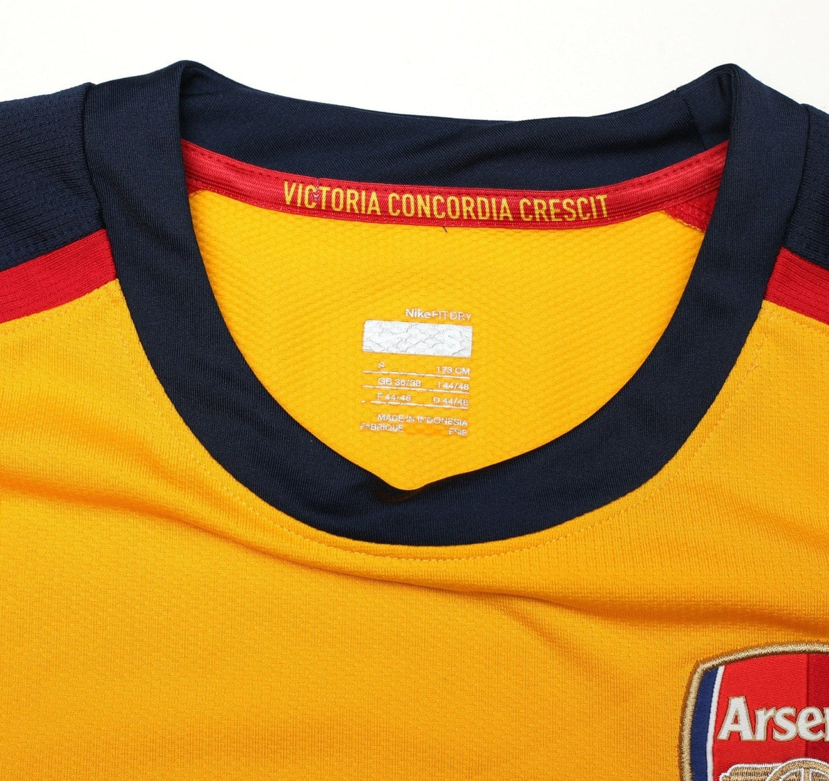 2008/09 ARSHAVIN #23 Arsenal Vintage Nike Away Football Shirt (S)