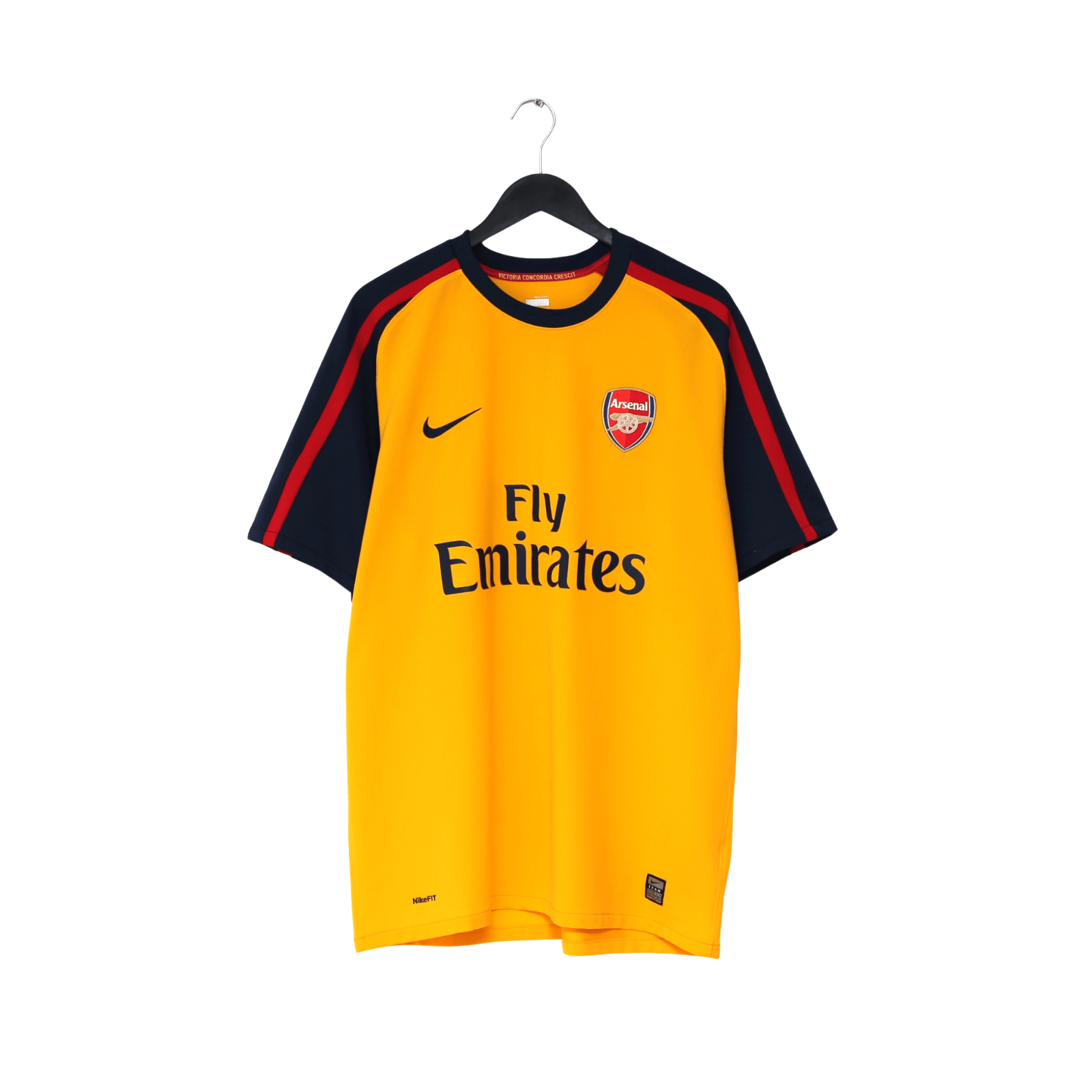 2008/09 Arshavin #23 Arsenal Vintage Nike Away Football Shirt (XL)