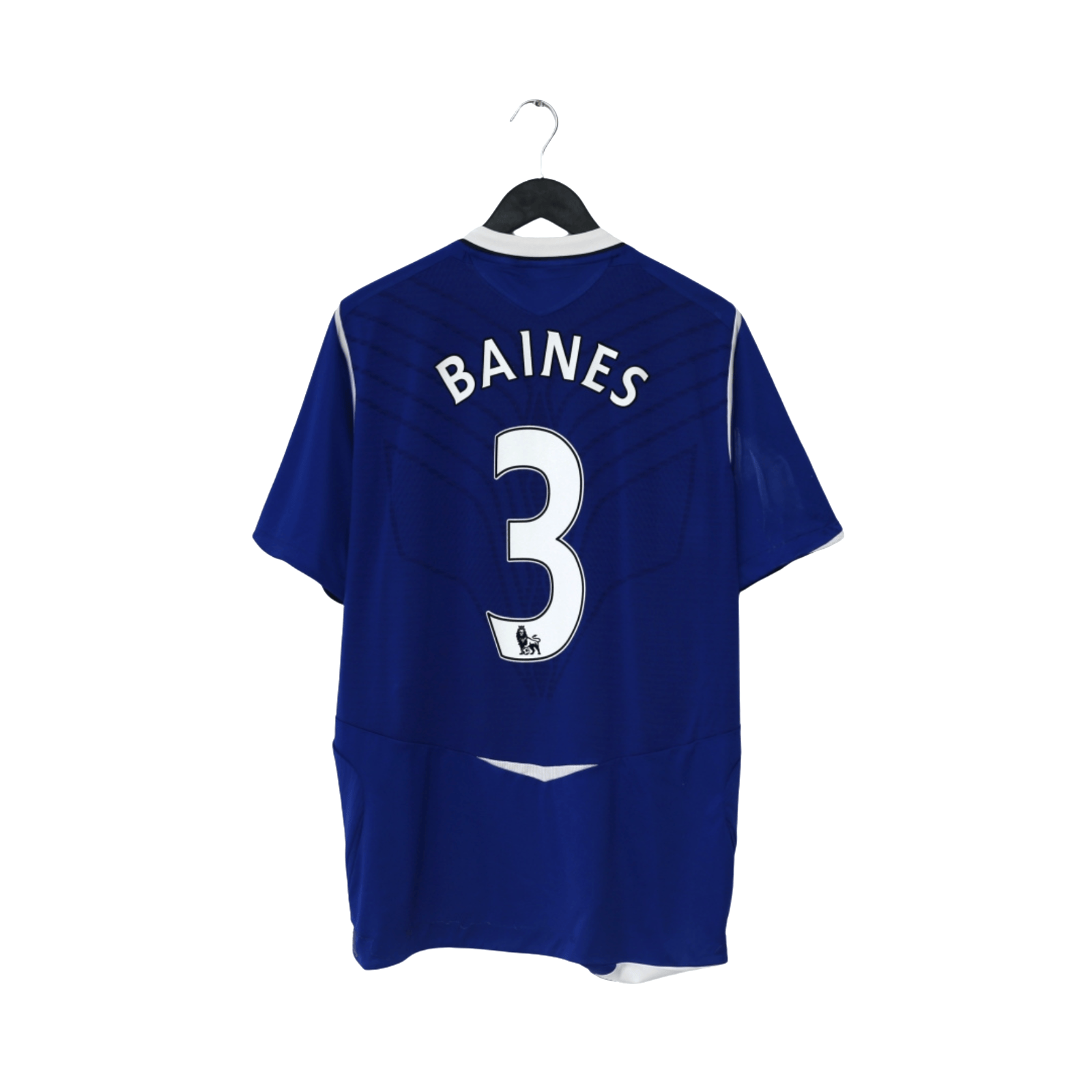 2008/09 Baines #3 Everton Vintage Umbro Home Football Shirt (XL)