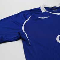 2008/09 Baines #3 Everton Vintage Umbro Home Football Shirt (XL)