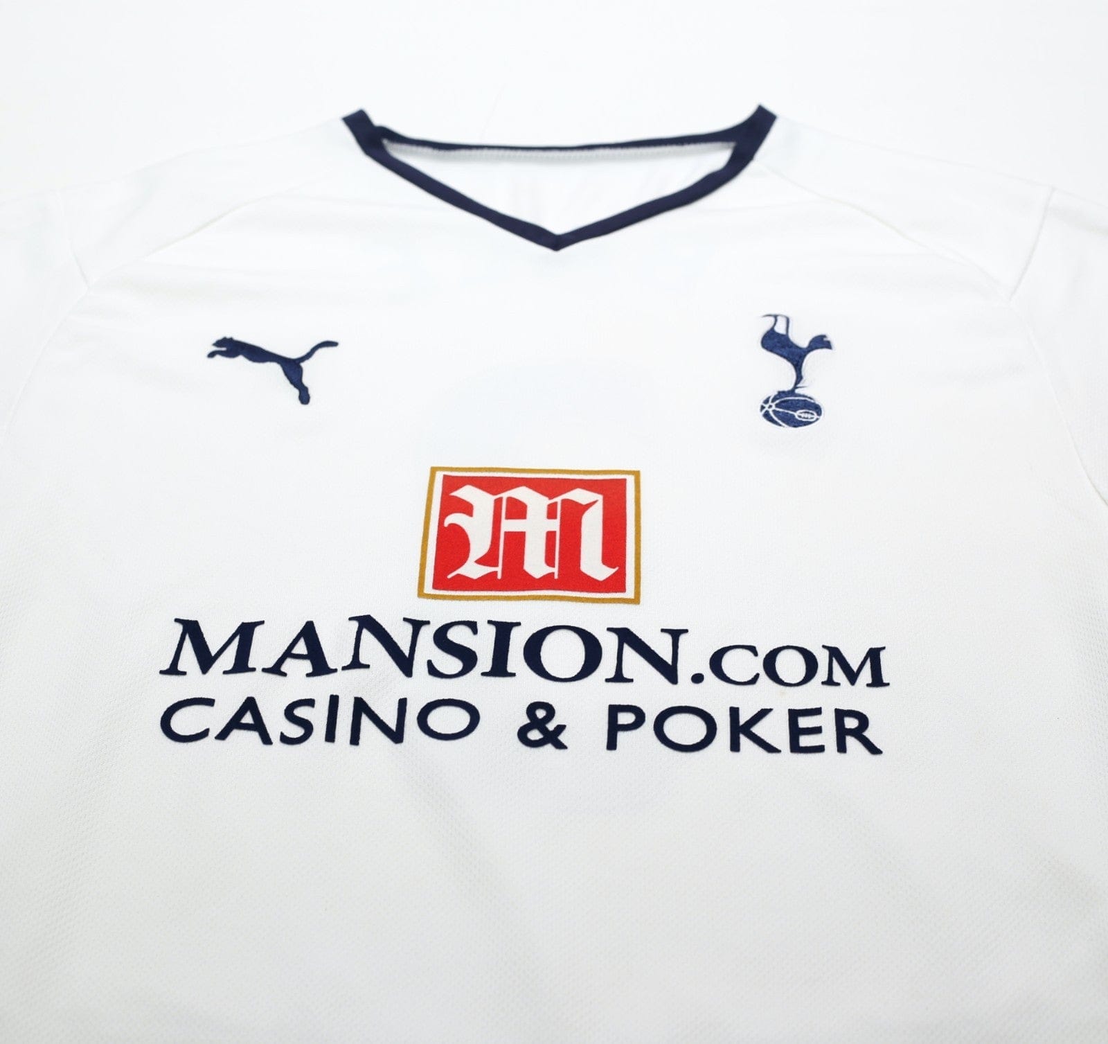 2008/09 BALE #3 Tottenham Hotspur Vintage PUMA Home Football Shirt (XL)