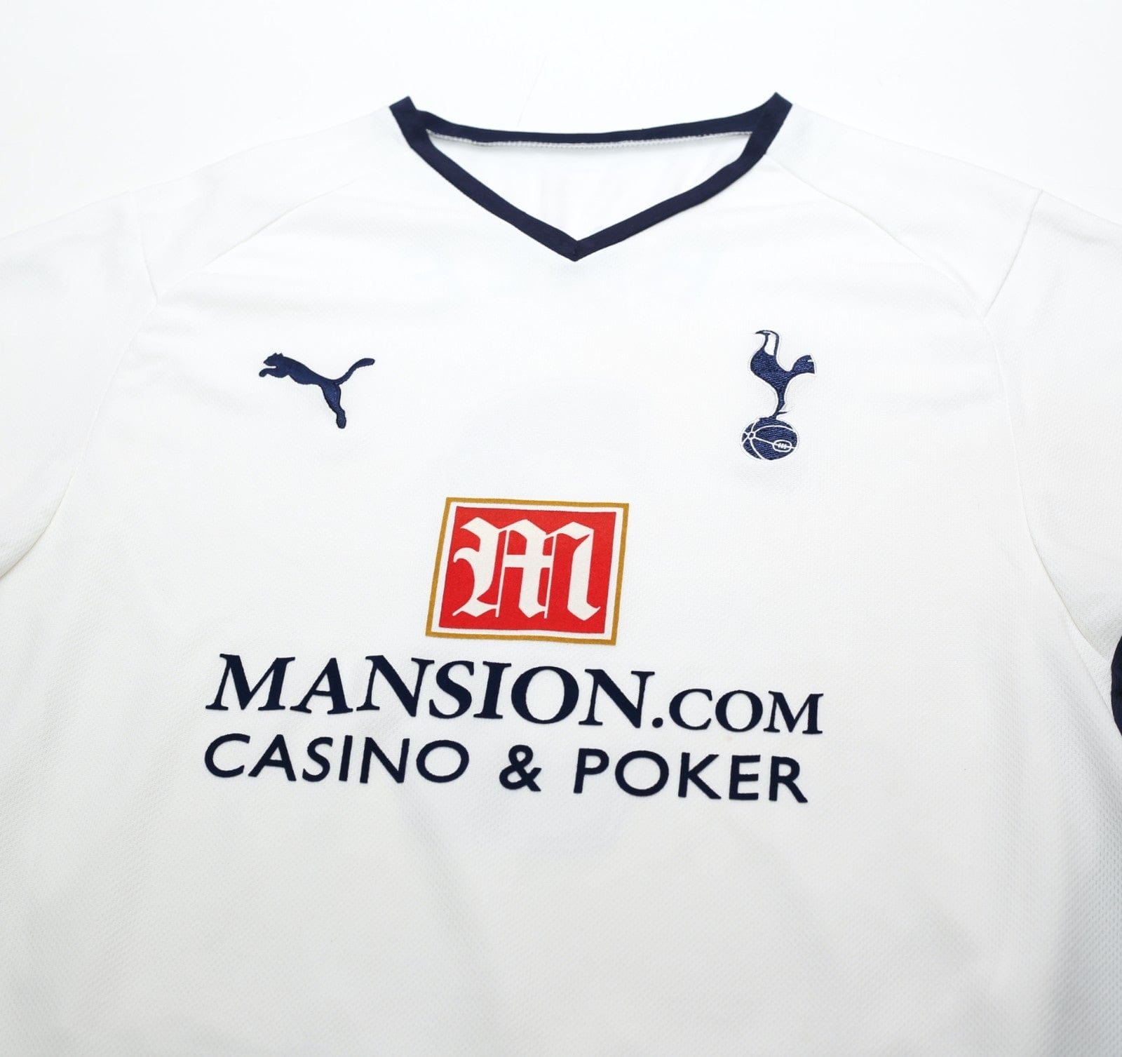 2008/09 BALE #3 Tottenham Hotspur Vintage PUMA Home Football Shirt (XL)
