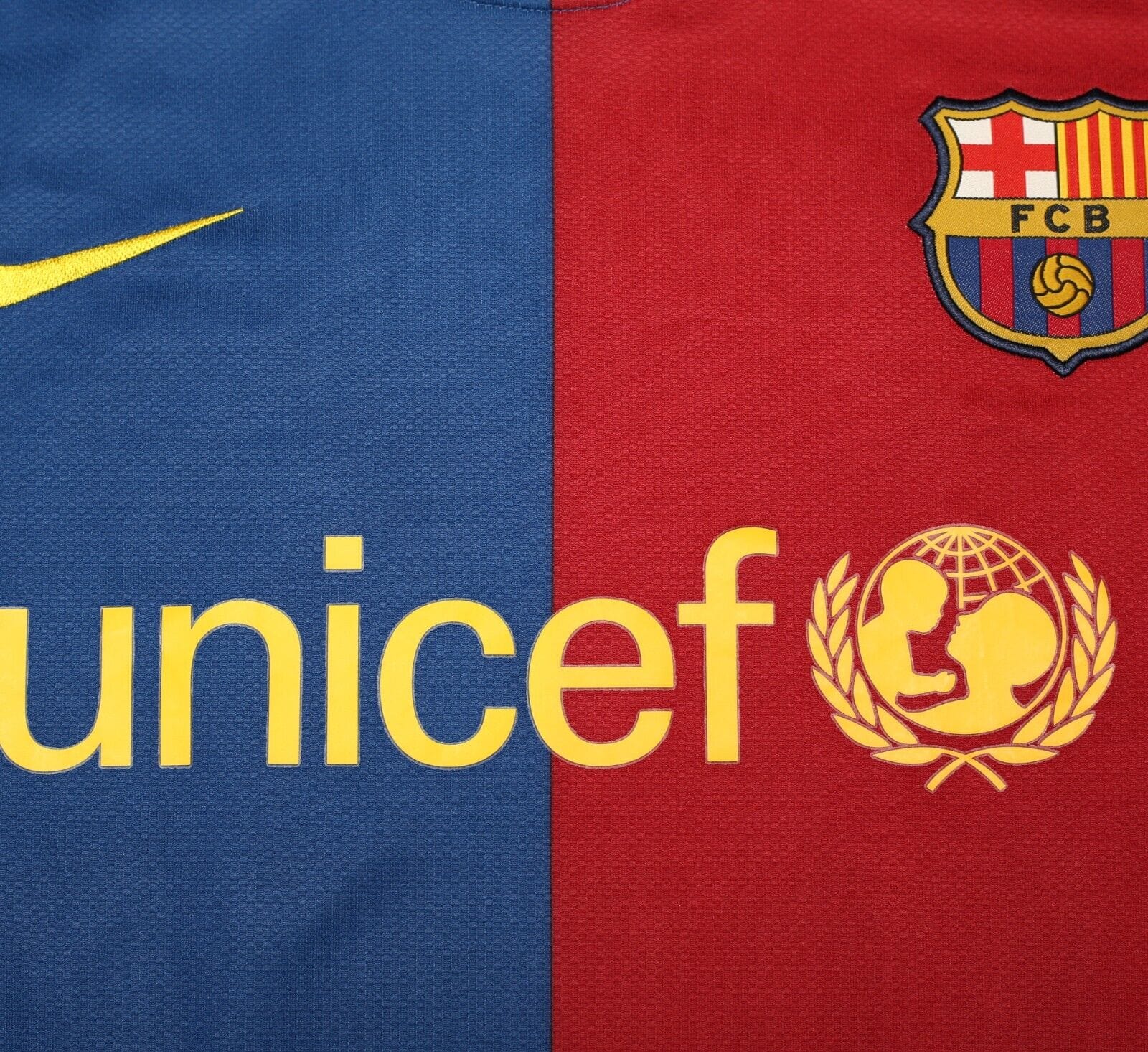 2008/09 BARCELONA Vintage Nike Home Football Shirt (XXL)