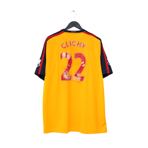 2008/09 Clichy #22 Arsenal Vintage Nike Away Football Shirt (XXL)