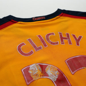 2008/09 Clichy #22 Arsenal Vintage Nike Away Football Shirt (XXL)