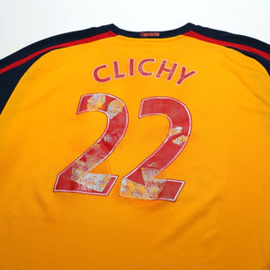 2008/09 Clichy #22 Arsenal Vintage Nike Away Football Shirt (XXL)