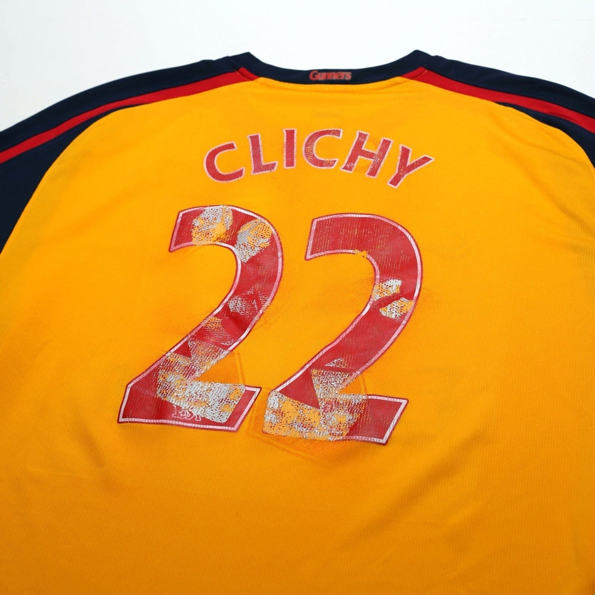 2008/09 Clichy #22 Arsenal Vintage Nike Away Football Shirt (XXL)