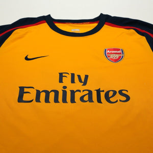 2008/09 Clichy #22 Arsenal Vintage Nike Away Football Shirt (XXL)