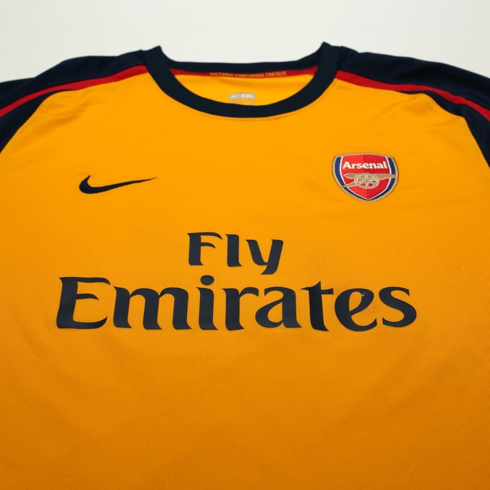2008/09 Clichy #22 Arsenal Vintage Nike Away Football Shirt (XXL)