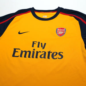 2008/09 Clichy #22 Arsenal Vintage Nike Away Football Shirt (XXL)