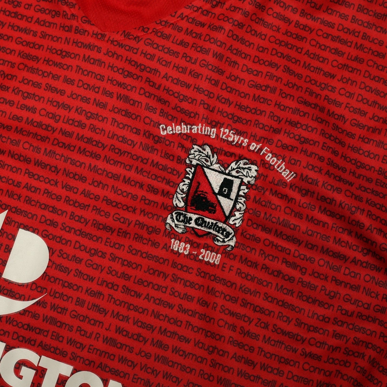 2008/09 Darlington Vintage Vandanel 125 Years Away Football Shirt (L)