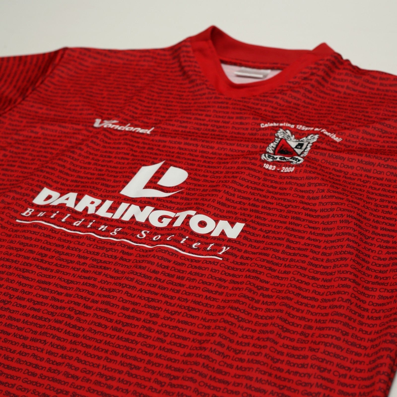 2008/09 Darlington Vintage Vandanel 125 Years Away Football Shirt (L)