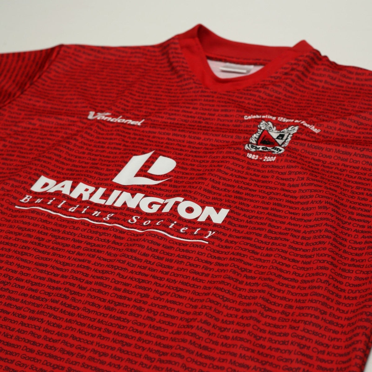 2008/09 Darlington Vintage Vandanel 125 Years Away Football Shirt (L)