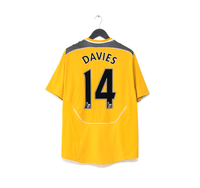 2008/09 DAVIES #14 Bolton Wanderers Vintage Reebok Away Football Shirt (L)