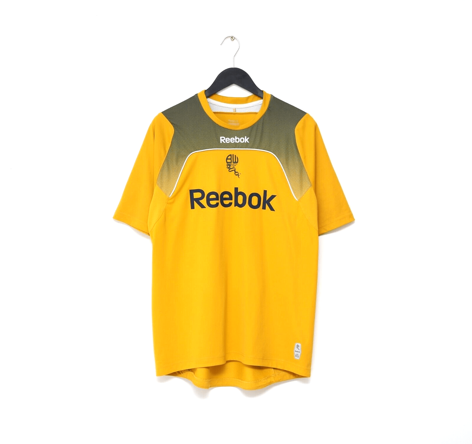 2008/09 DAVIES #14 Bolton Wanderers Vintage Reebok Away Football Shirt (L)