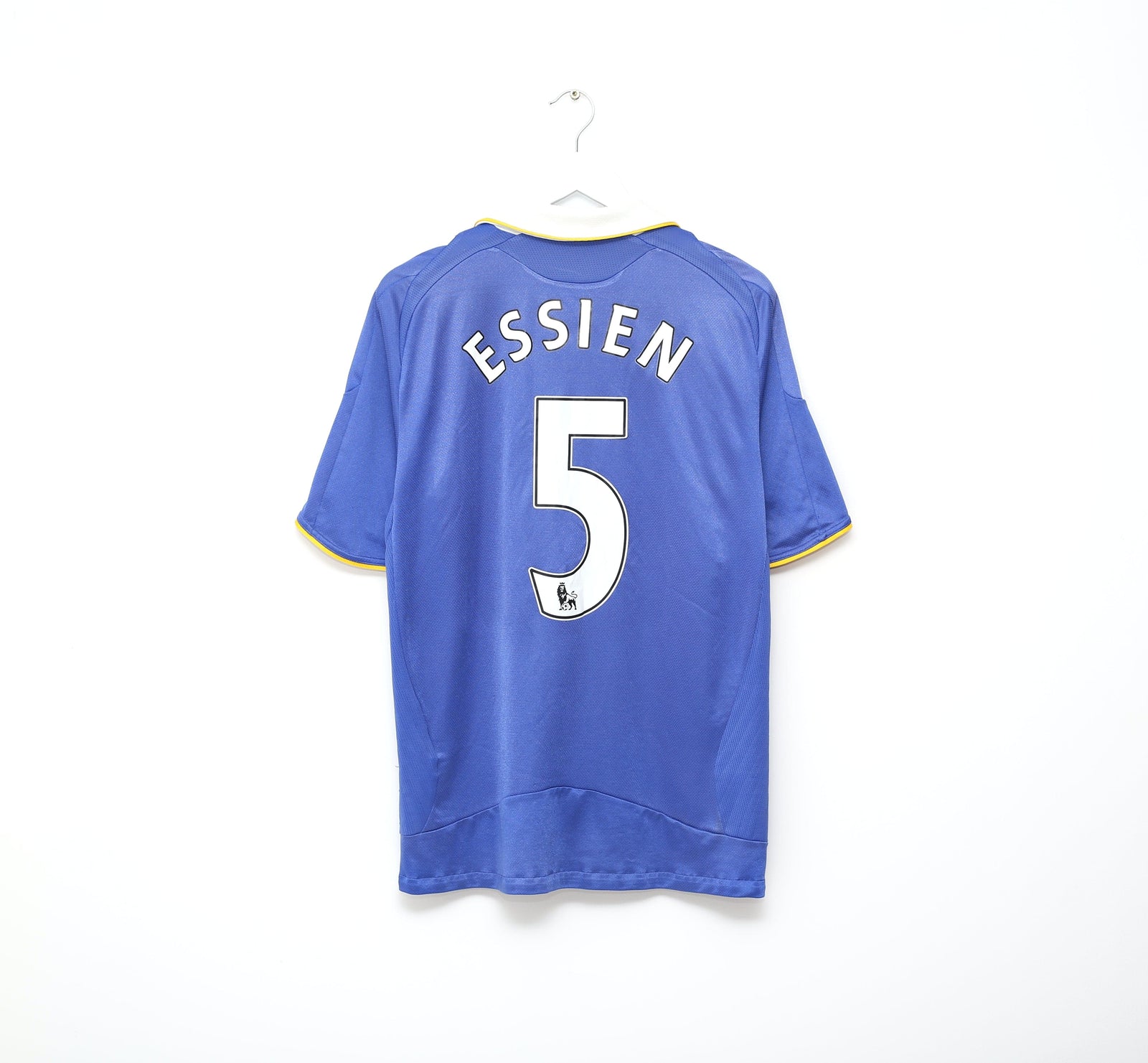 2008/09 ESSIEN #5 Chelsea Vintage adidas Home Football Shirt (L)