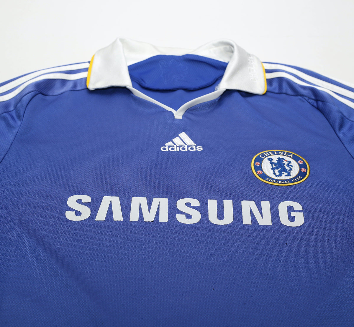 2008/09 ESSIEN #5 Chelsea Vintage adidas Home Football Shirt (L)