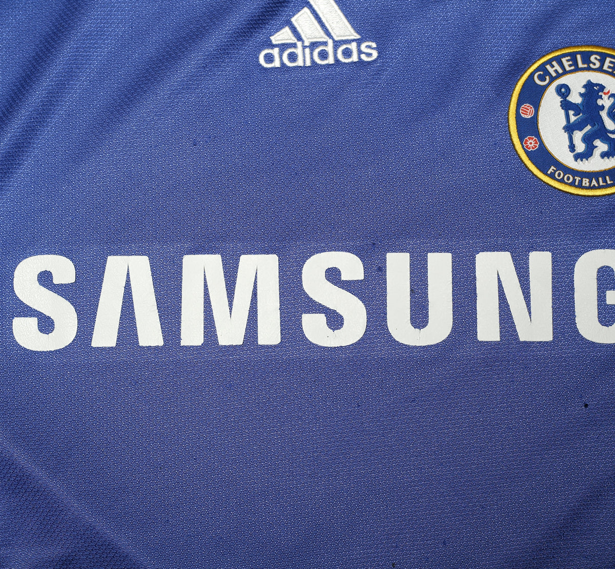 2008/09 ESSIEN #5 Chelsea Vintage adidas Home Football Shirt (L)