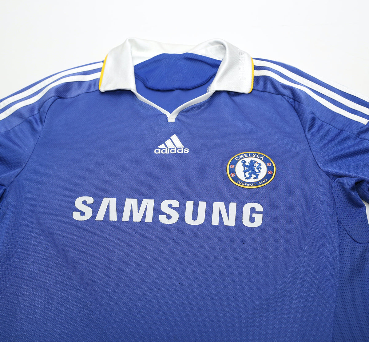2008/09 ESSIEN #5 Chelsea Vintage adidas Home Football Shirt (L)