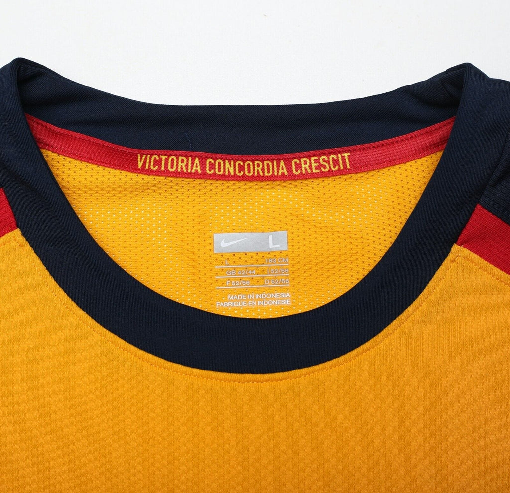 2008/09 FABREGAS #4 Arsenal Vintage Nike MATCH ISSUE Away Football Shirt SIGNED