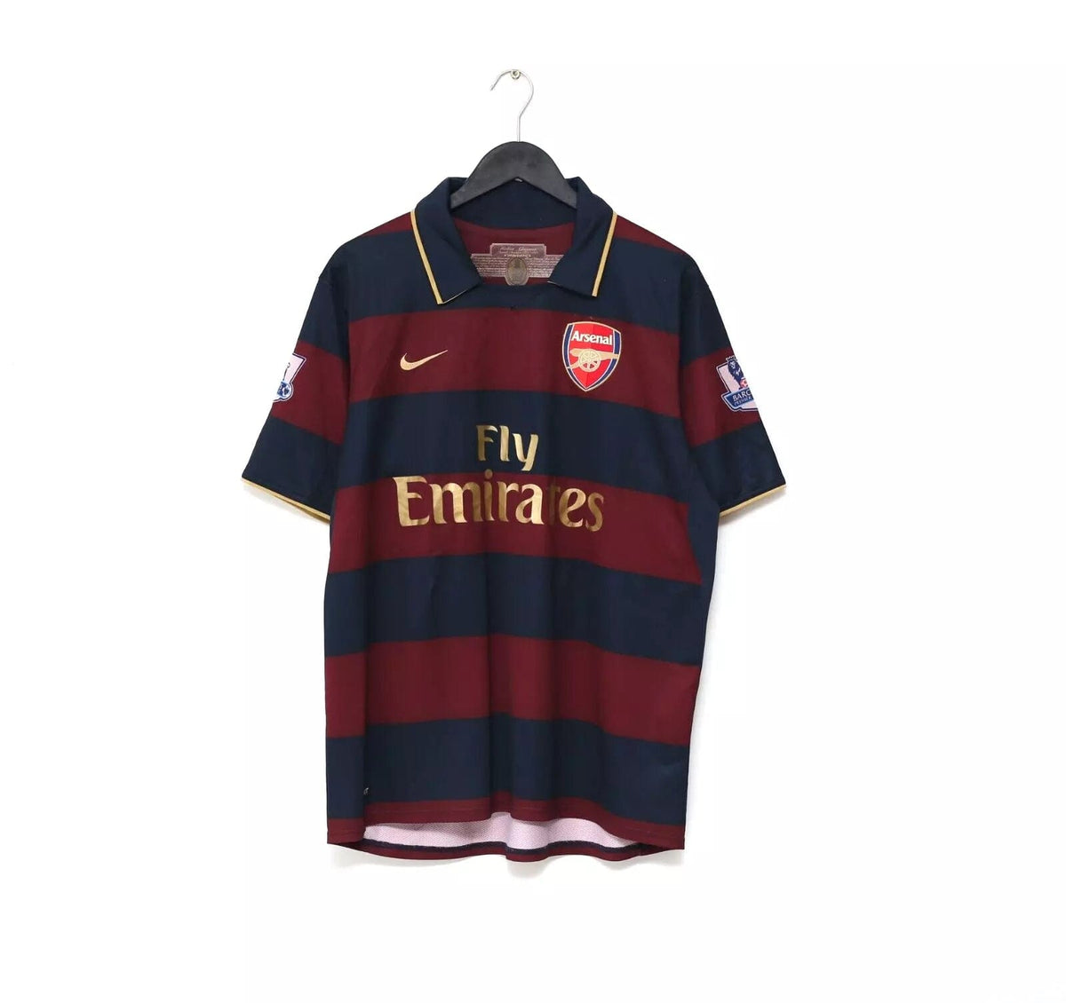 2008/09 FABREGAS #4 Arsenal Vintage Nike Third Football Shirt (L)