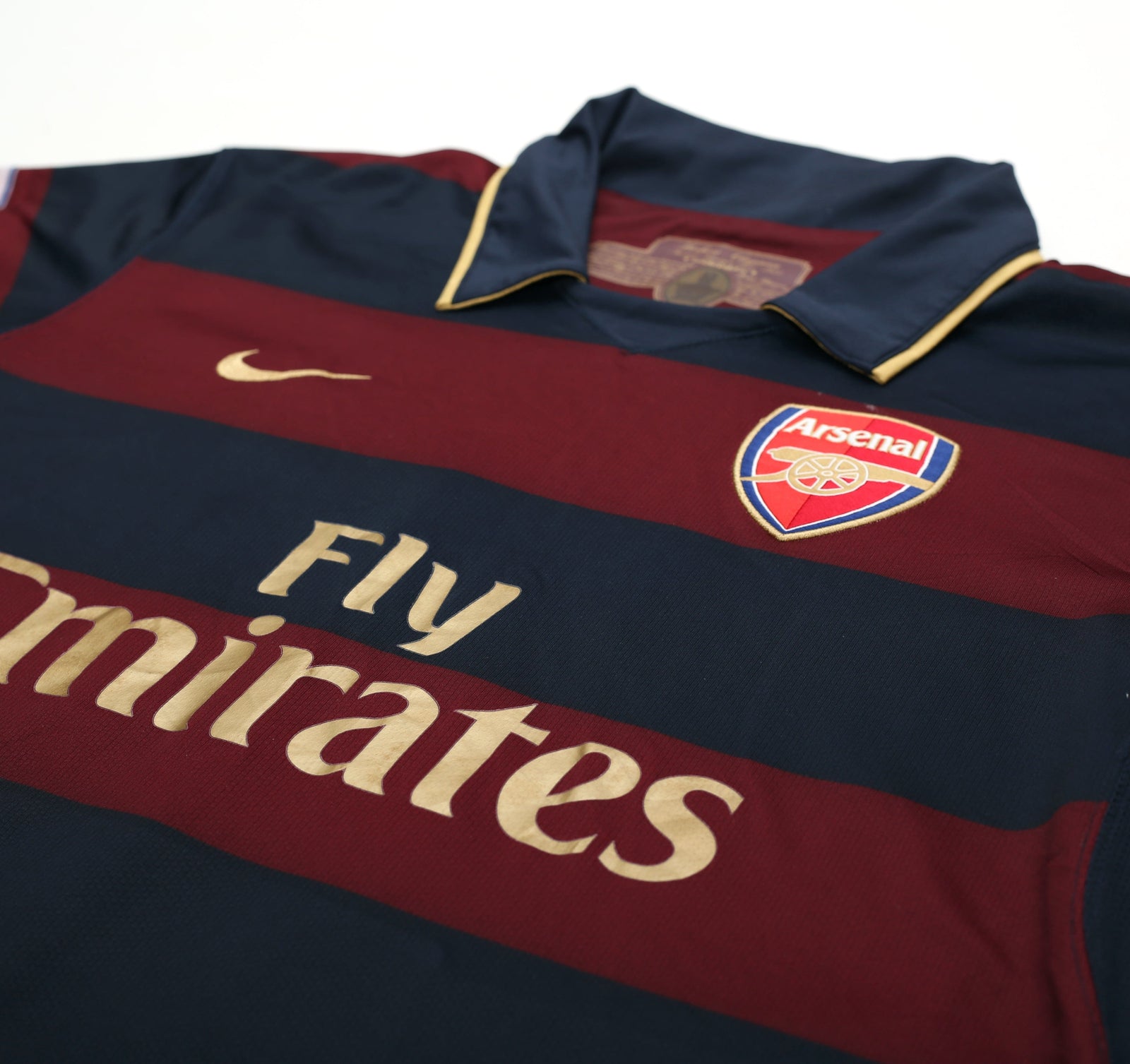 2008/09 FABREGAS #4 Arsenal Vintage Nike Third Football Shirt (L)