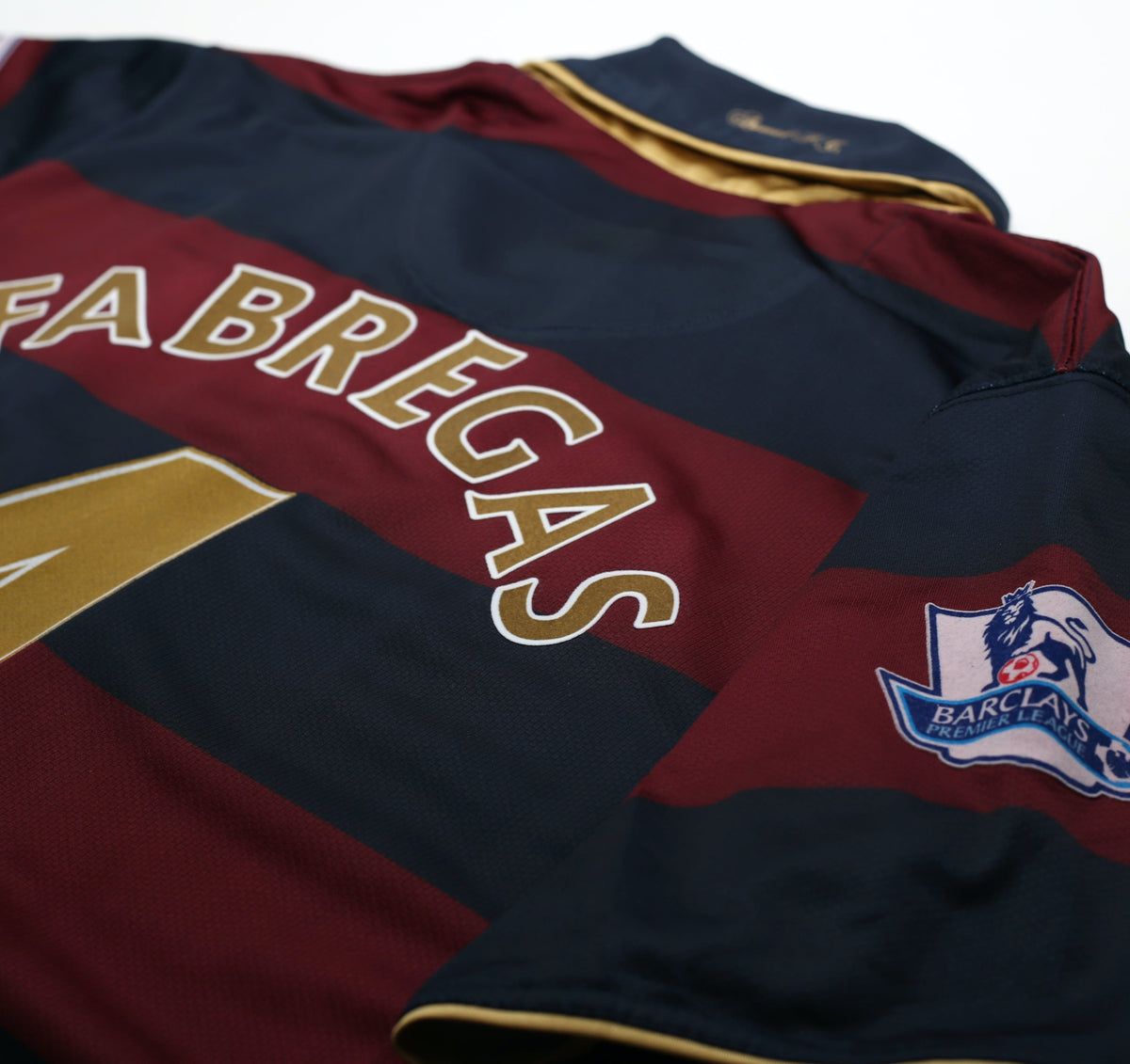 2008/09 FABREGAS #4 Arsenal Vintage Nike Third Football Shirt (L)