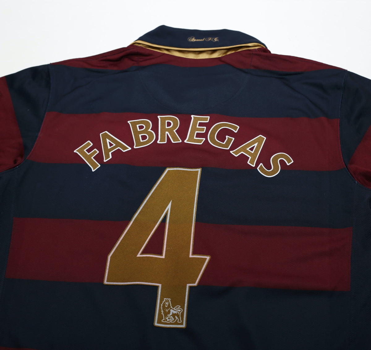 2008/09 FABREGAS #4 Arsenal Vintage Nike Third Football Shirt (L)