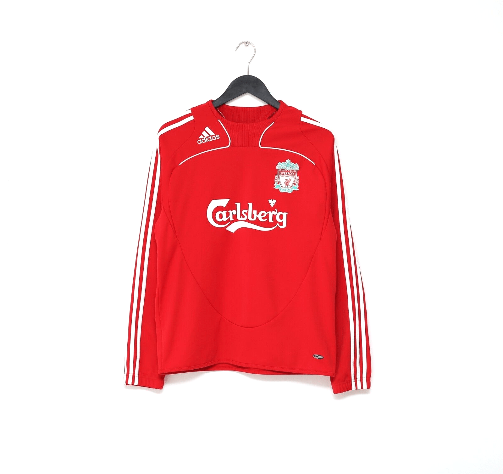 2008 09 LIVERPOOL adidas Climawarm Football Sweatshirt Training Top M Football Shirt Collective