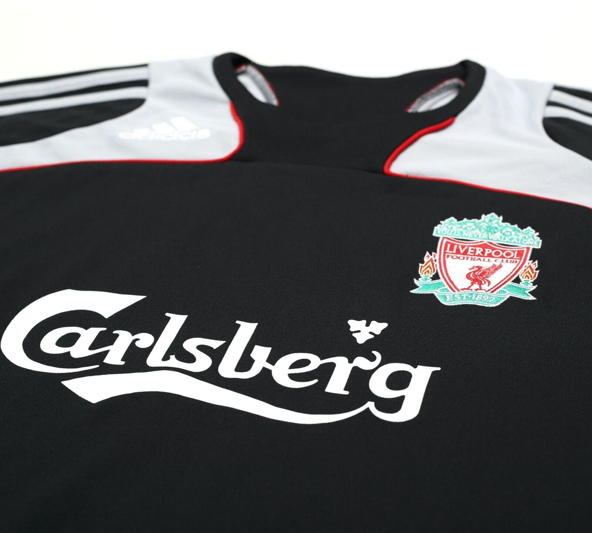 2008/09 LIVERPOOL adidas Football Training Sweat Top (L) Clima 365