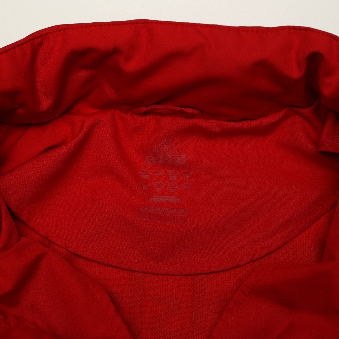 2008/09 Liverpool adidas Formotion Football Player Issue 1/4 Zip Training Top (L)