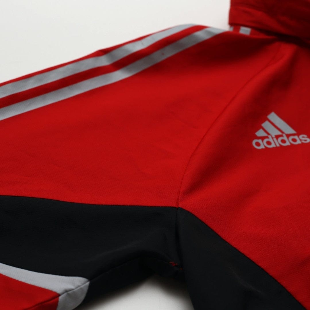 2008/09 Liverpool adidas Formotion Football Player Issue 1/4 Zip Training Top (L)