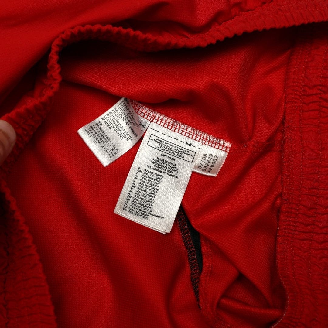 2008/09 Liverpool adidas Formotion Football Player Issue 1/4 Zip Training Top (L)