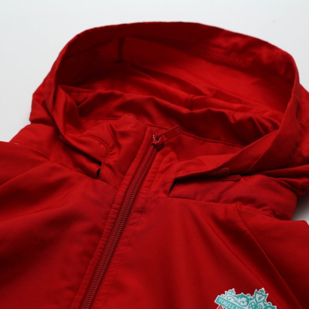 2008/09 Liverpool adidas Formotion Football Player Issue 1/4 Zip Training Top (L)