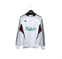 2008/09 LIVERPOOL adidas Formotion Football Player Issue Sweatshirt Top (S)