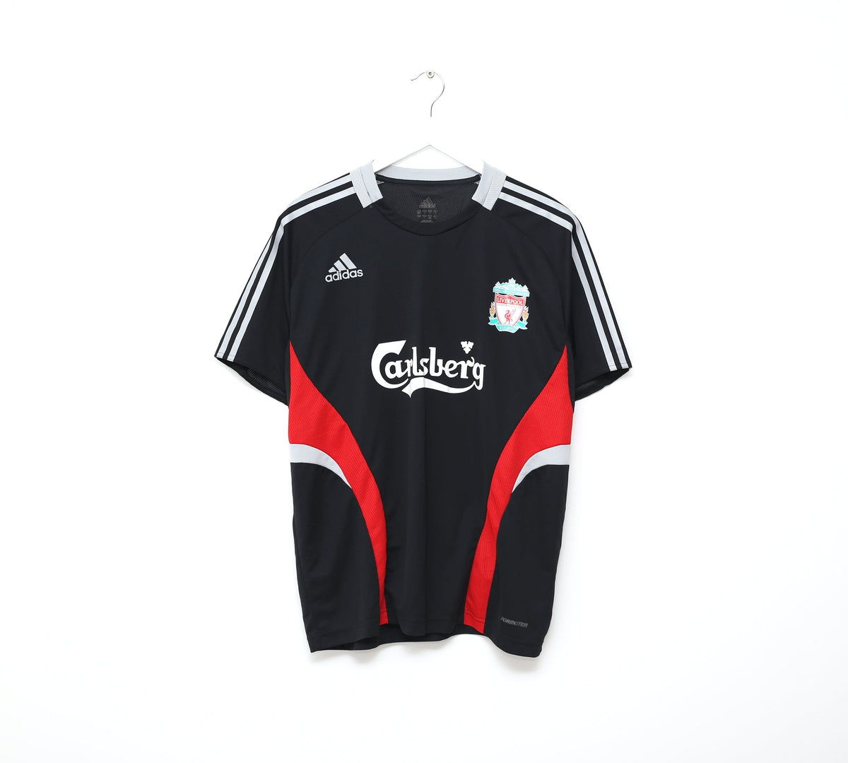 2008/09 LIVERPOOL adidas Formotion Football Player Issue Training Shirt (L)