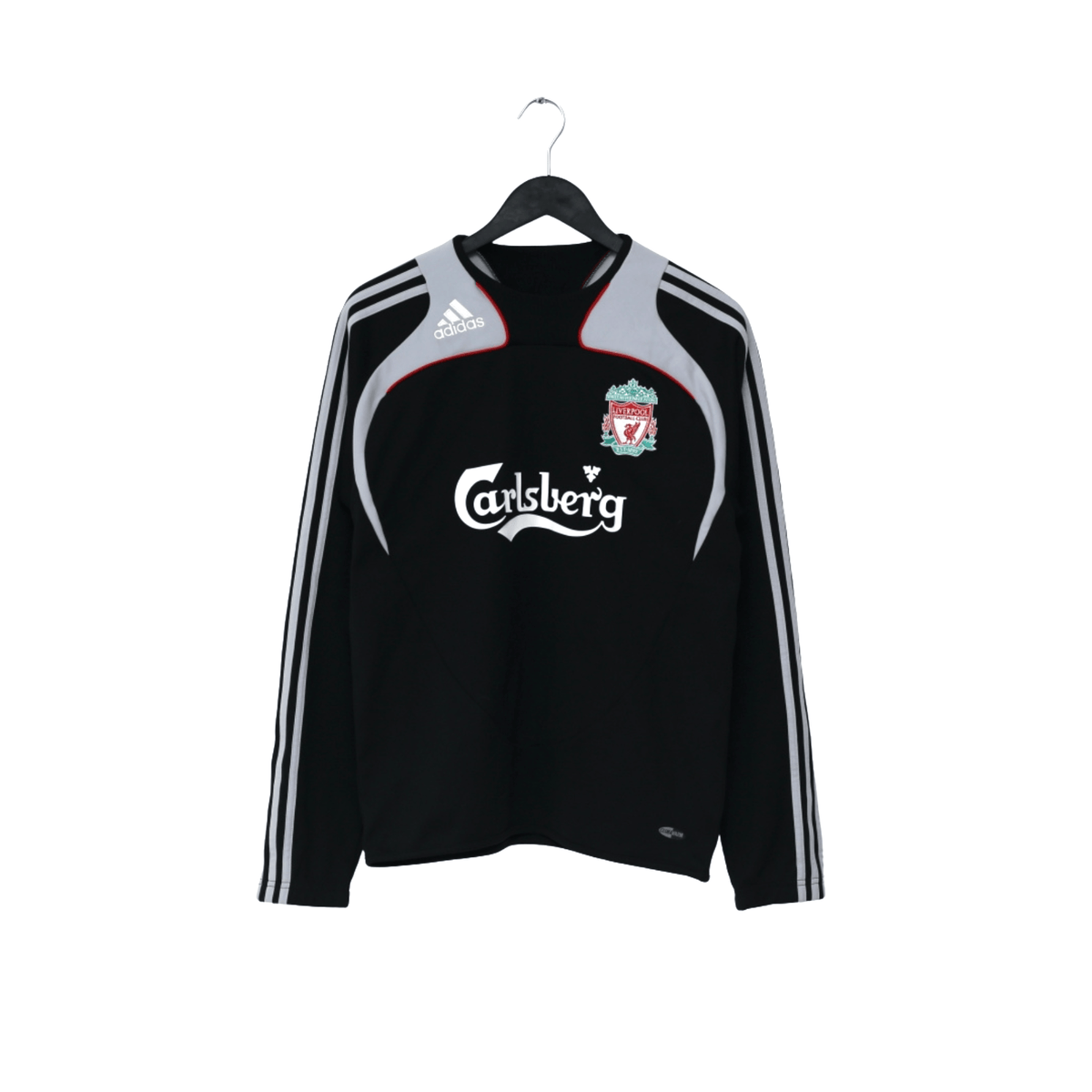 2008/09 Liverpool Vintage adidas Climawarm Football Training Sweatshirt (S)