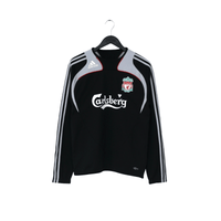 2008/09 Liverpool Vintage adidas Climawarm Football Training Sweatshirt (S)