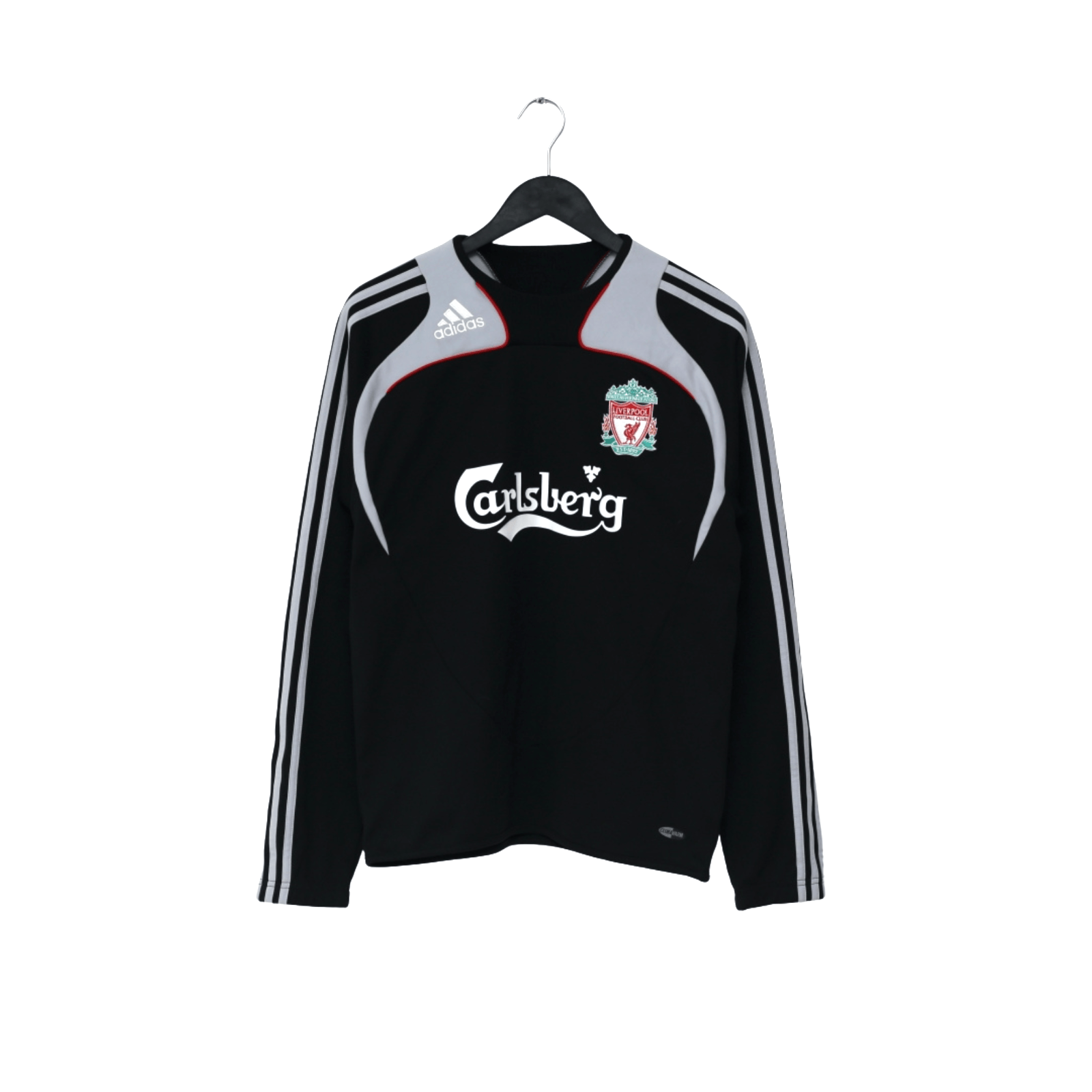 2008/09 Liverpool Vintage adidas Climawarm Football Training Sweatshirt (S)