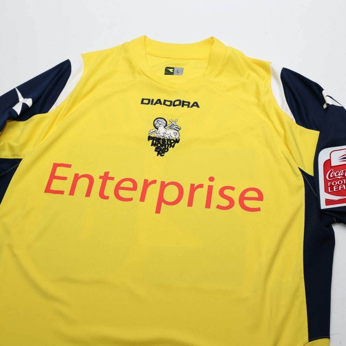 2008/09 Parkin #26 Preston North End Vintage Diadora Away Football Shirt (L)