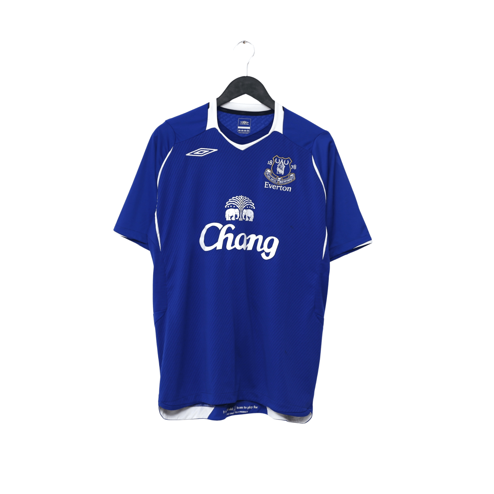 2008/09 Pienaar #20 Everton Vintage Umbro Home Football Shirt (L)