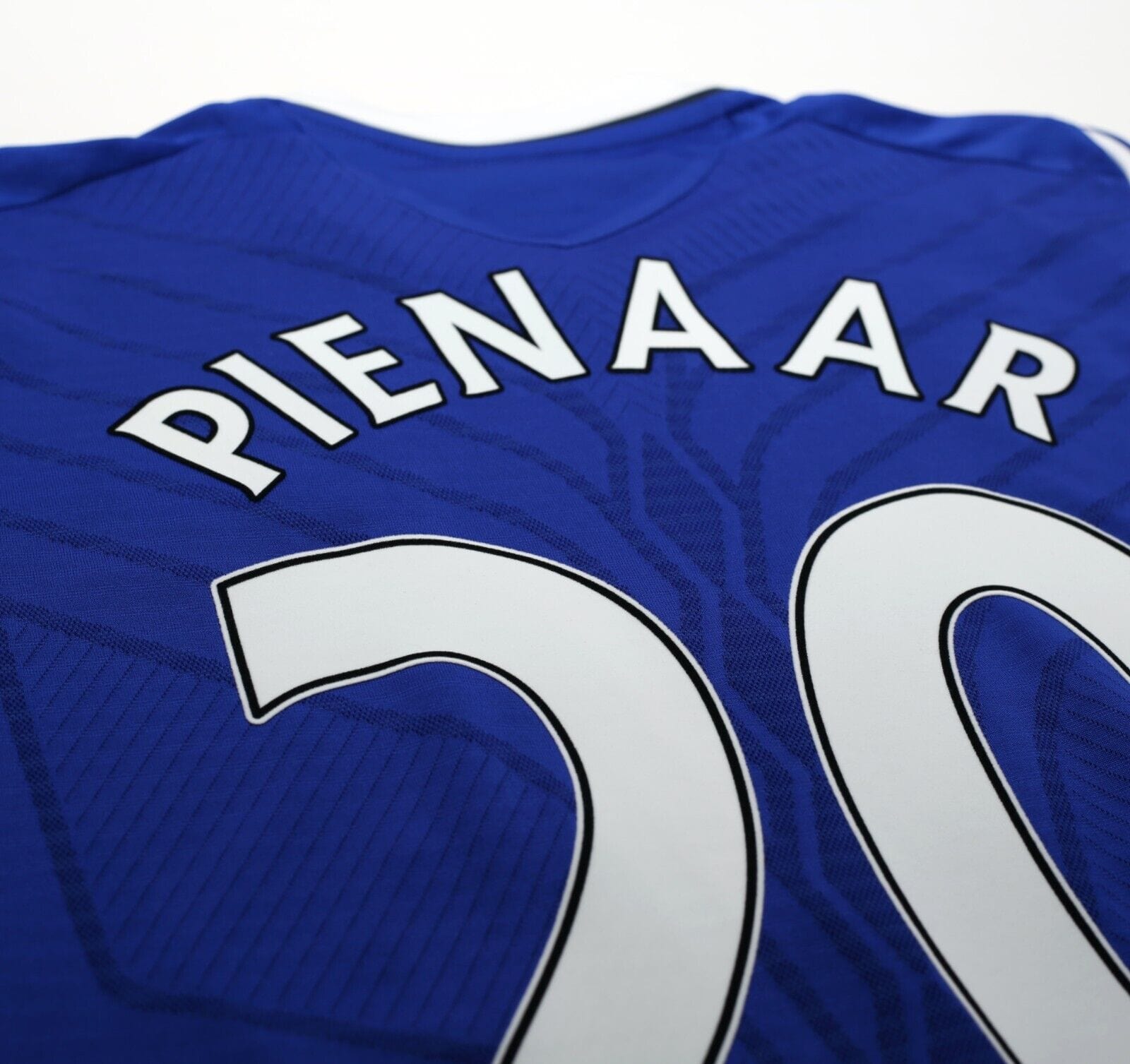 2008/09 PIENAAR #20 Everton Vintage Umbro Home Football Shirt (M)