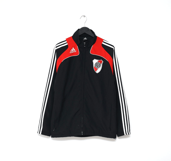 2008/09 River Plate Vintage adidas Football Track Top Jacket (M