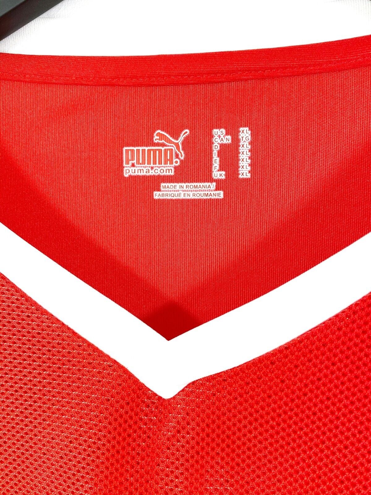 Maillot De Football De L'Équipe Nationale À Domicile Suisse 2008 2010 Maillot De Football De L'Équipe Nationale À Domicile Suisse 2008 2010