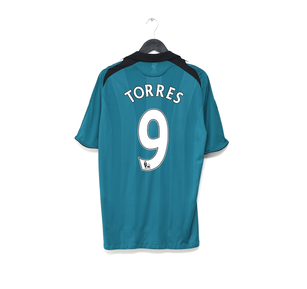 08-09★Liverpool★adidas★サッカーユニフォーム★Torres 2006/08 TORRES #9 Liverpool Vintage adidas Home Football